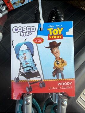 Cosco Kids Toy Story Woody Blue Umbrella Stroller